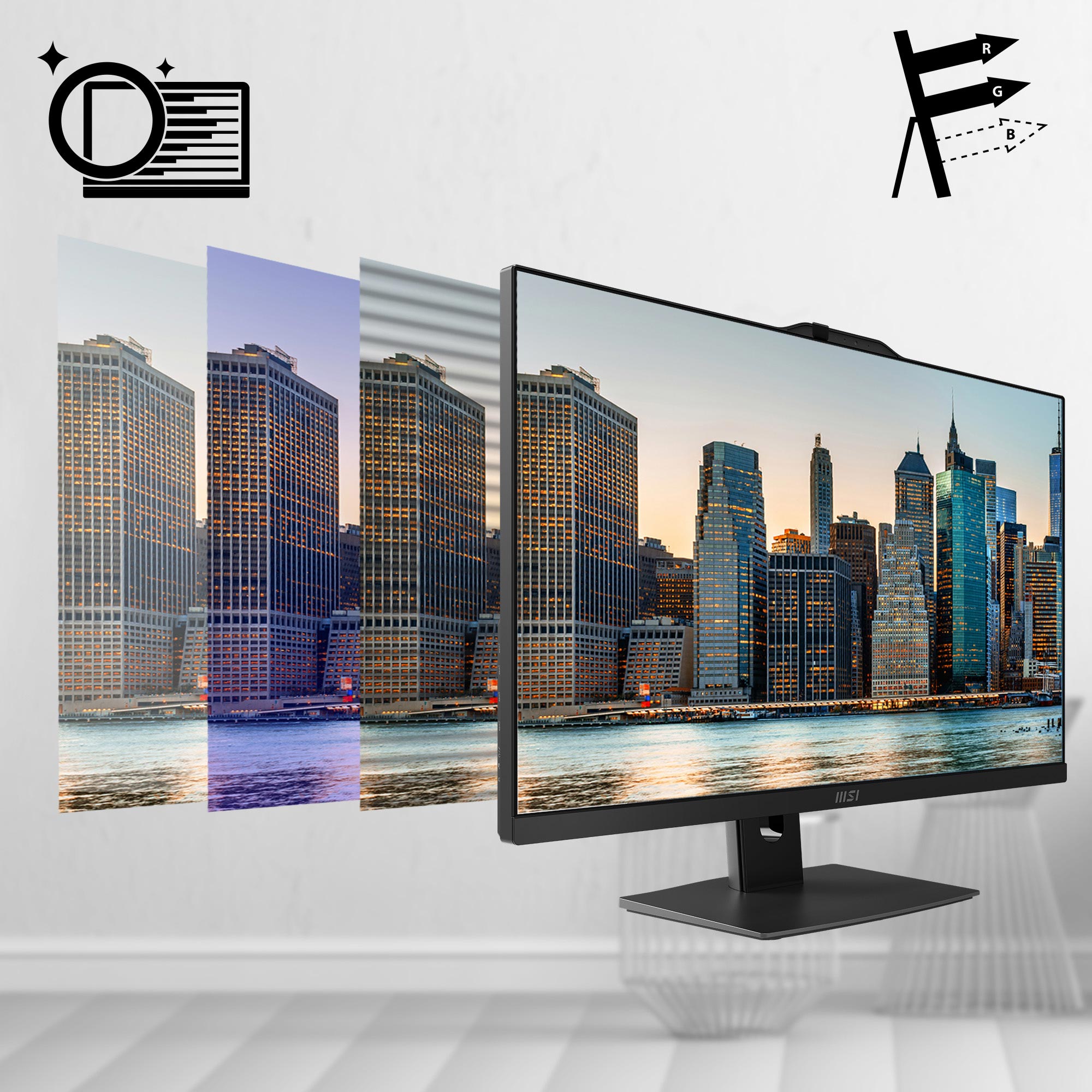 Neweggbusiness msi all in one computer modern am272p 12m 255us intel